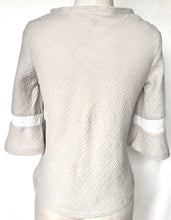 Load image into Gallery viewer, BASA TOP-textured cotton gauze oatmeal $140.
